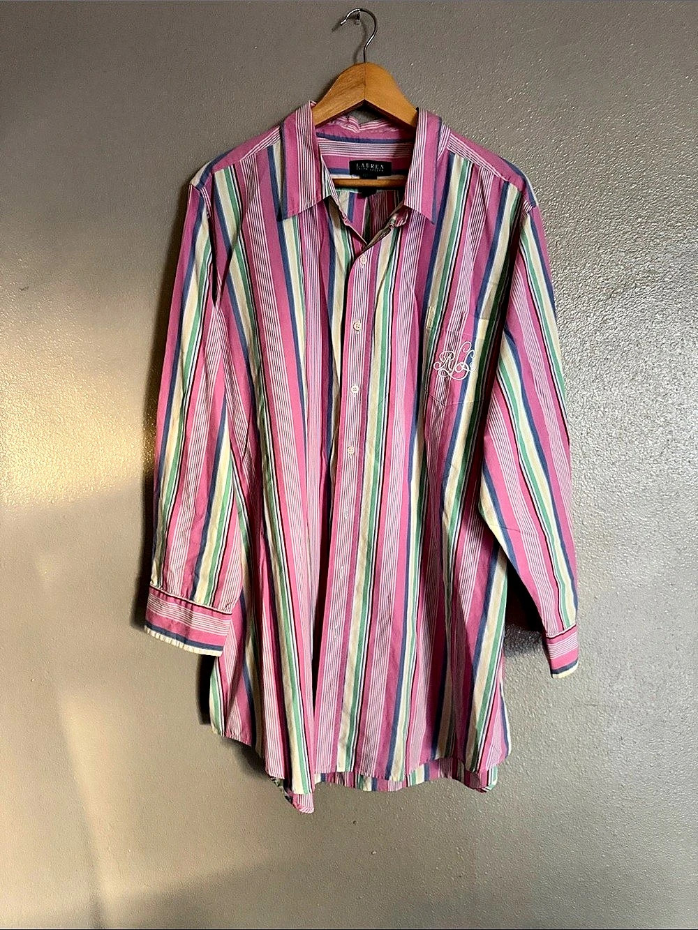 Lauren Ralph Lauren Striped Button Down